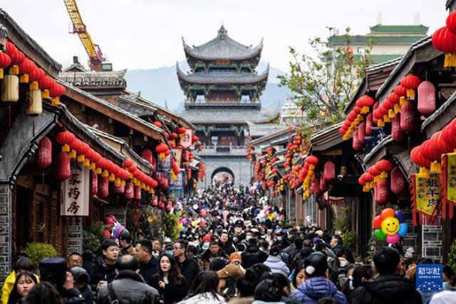2023年春节假期国内旅游出游3.08亿人次